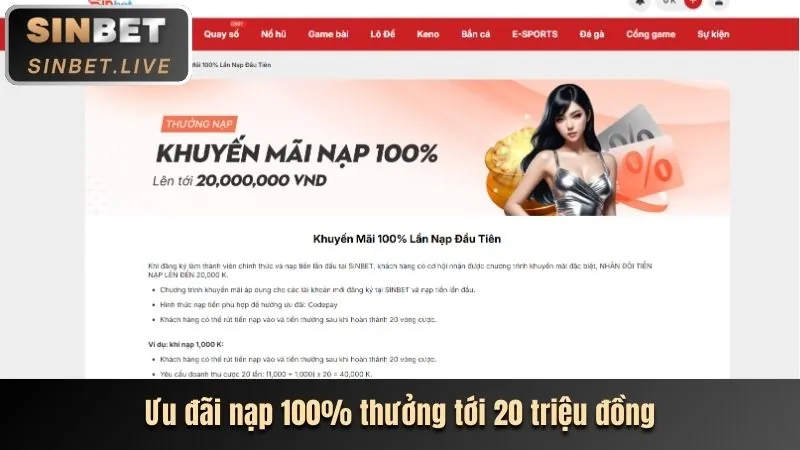 Người chơi nhận thưởng từ chương trình khuyến mãi của vn123 win